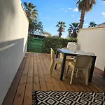 Le Cosy Les Goelettes Avec Terrasse - Clim - Wifi - Parking - Piscine - Front De - 2 Velos A Disposition Saint-Cyprien (Pyrenees-Orientales)