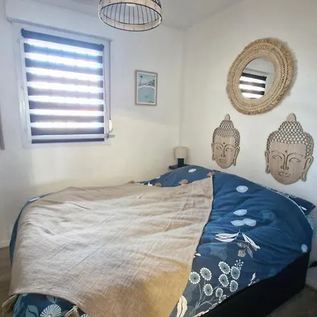 Les Goelettes Avec Terrasse - Clim - Wifi - Parking - Piscine - Front De Apartment *